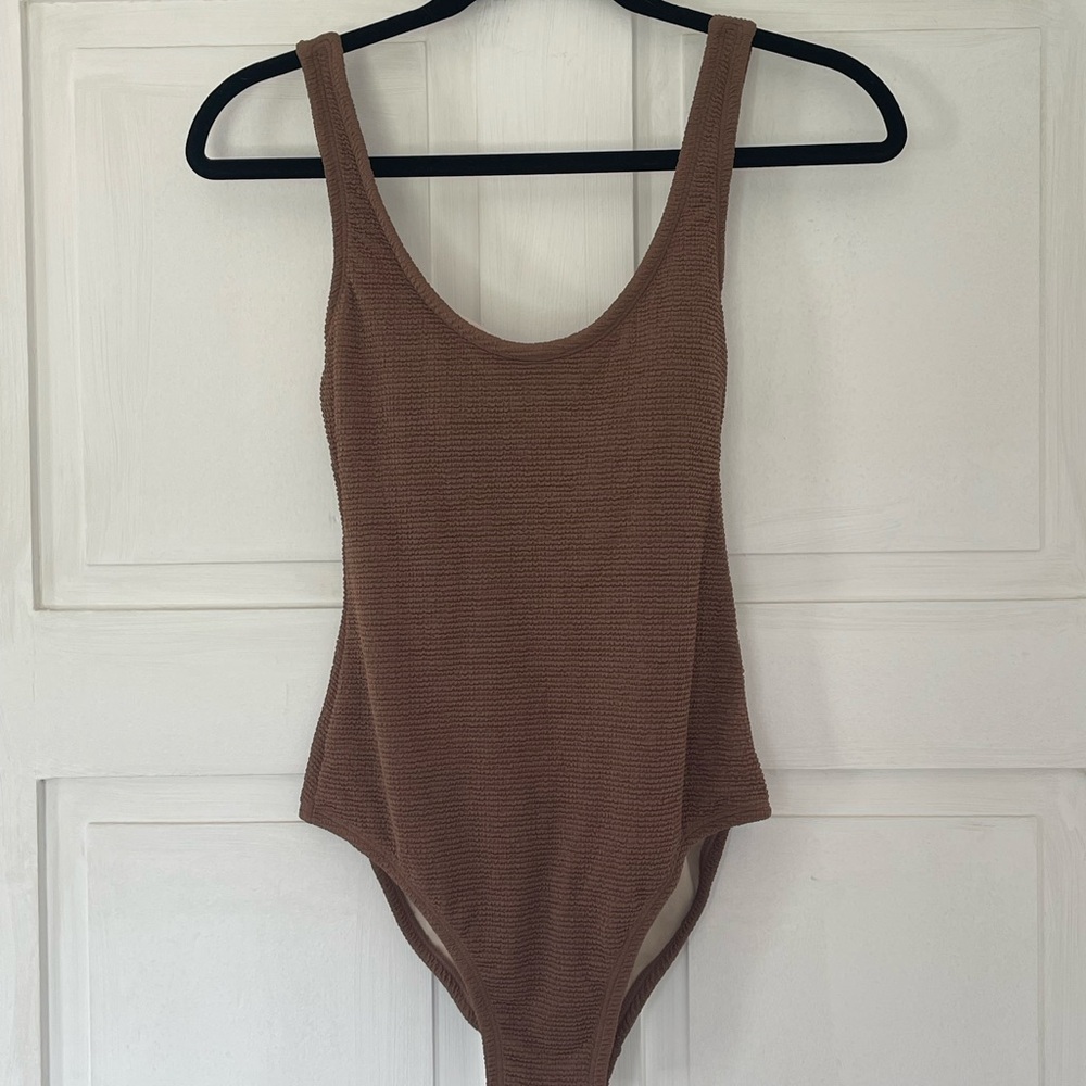 Brown Swimsuit
